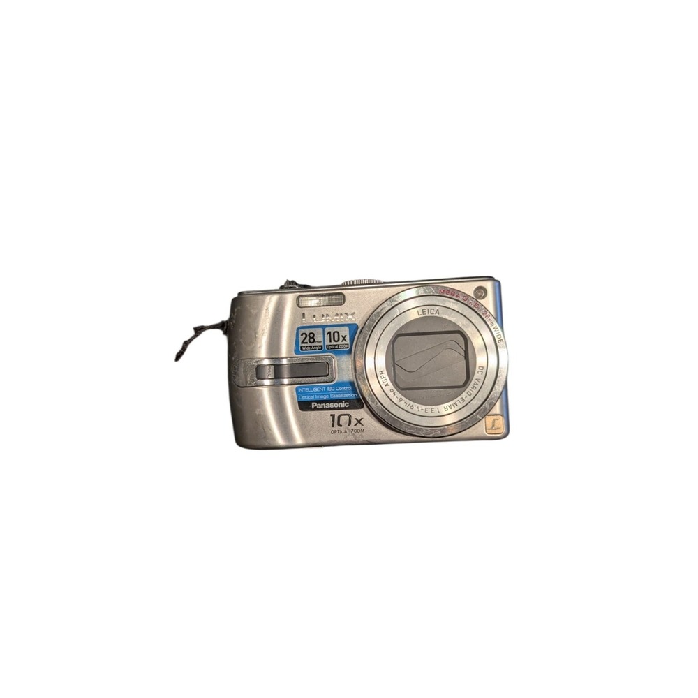 Panasonic LUMIX DMC-TZ3 7.2MP Digital Camera - Silver 10x Optical Zoom